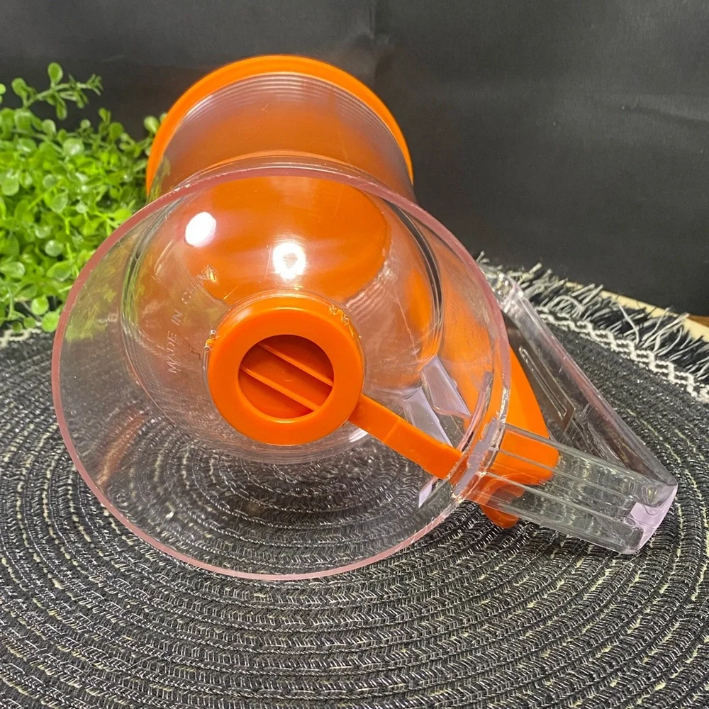 Blackstone Transparent and Orange‎ Batter Dispenser